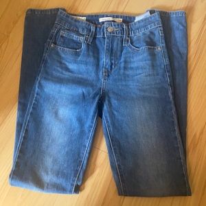 high rise skinny levis jeans